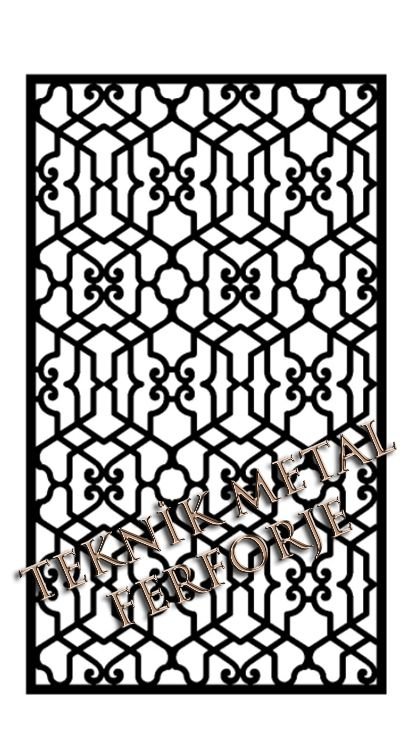 Lazer Kesim Özel Tasarım Özgün Motif